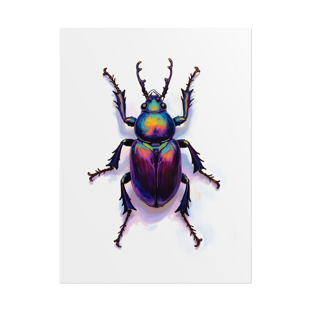 Iridescent Beetle Wall Art – Poster