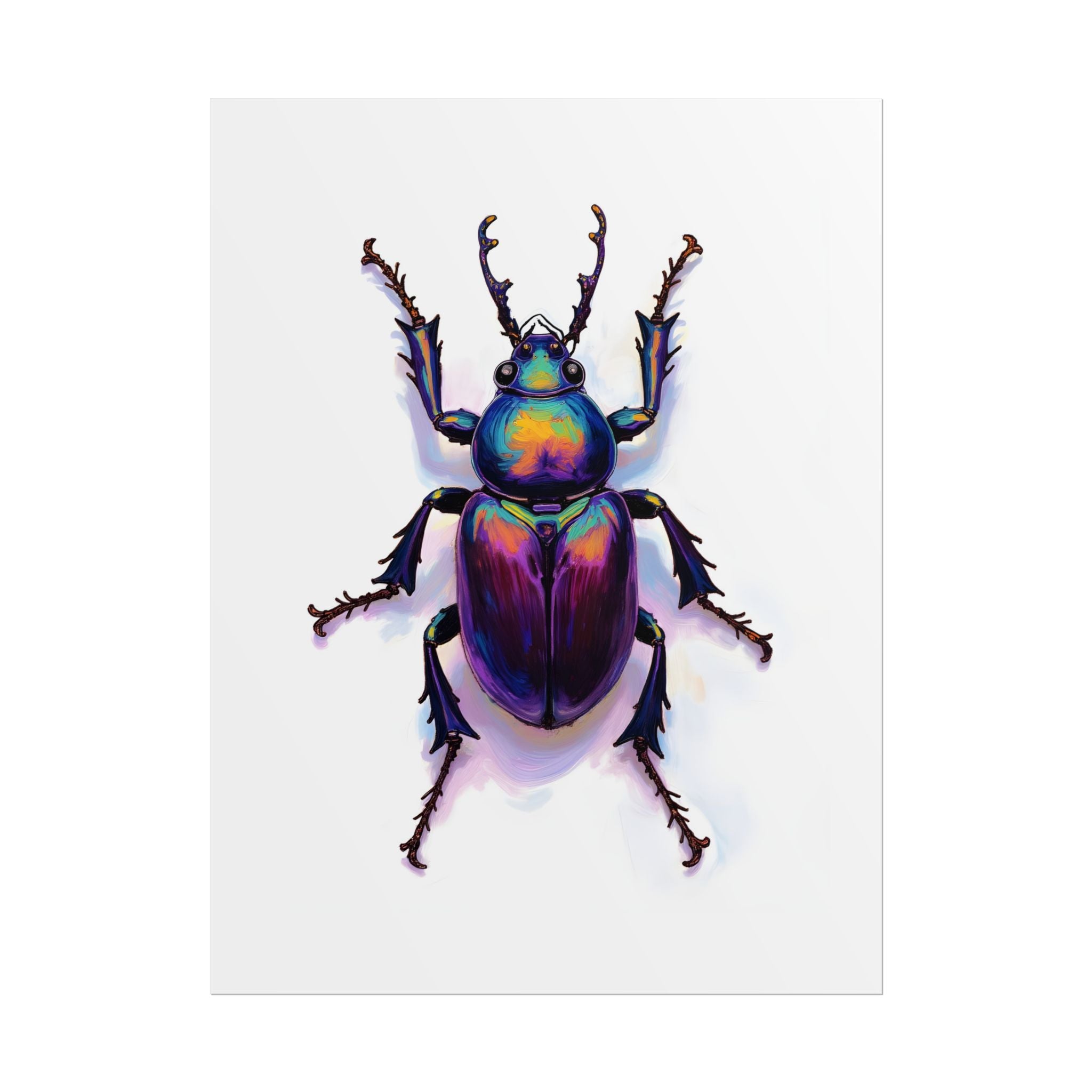 Iridescent Beetle Wall Art – Poster
