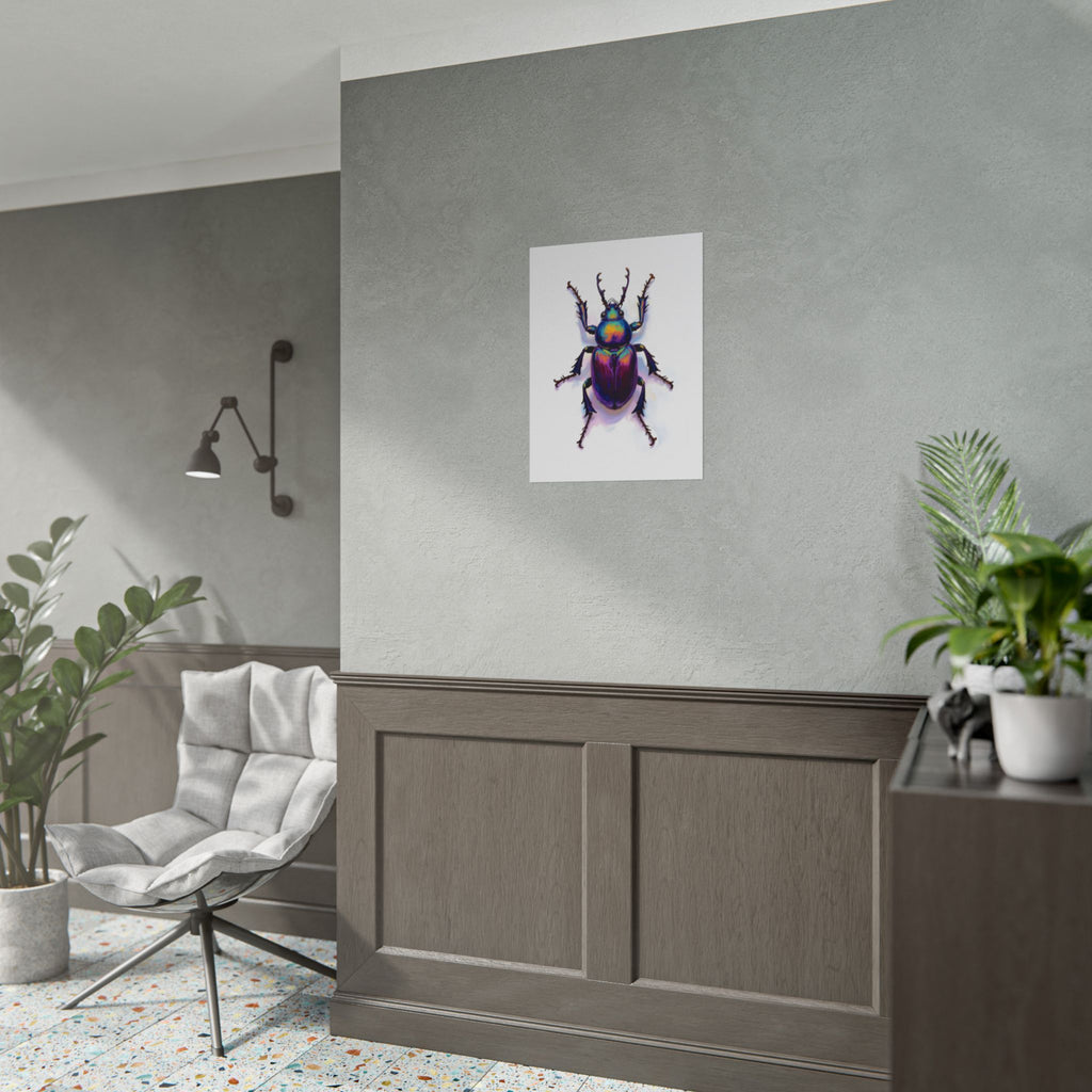 Iridescent Beetle Wall Art – Poster