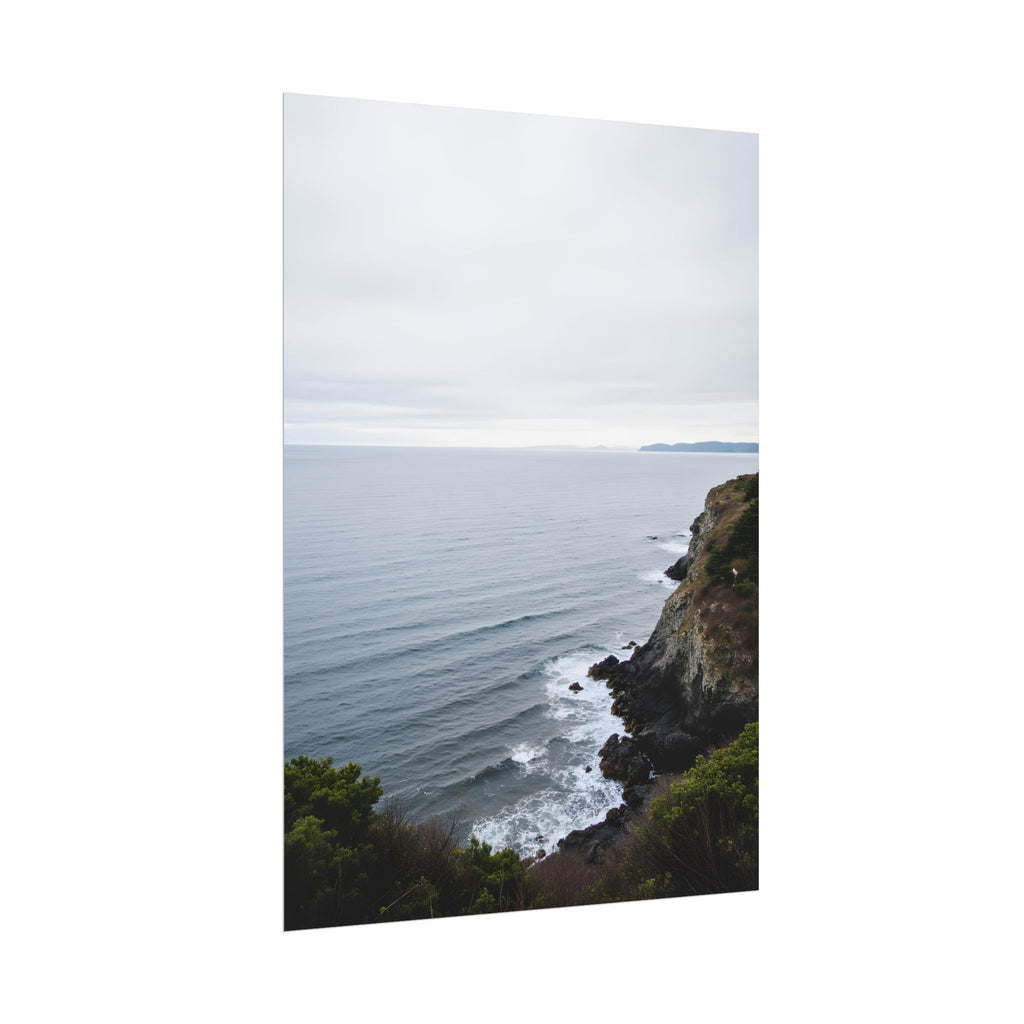 Dawn on the ocean Wall Art Print - Rolled Poster