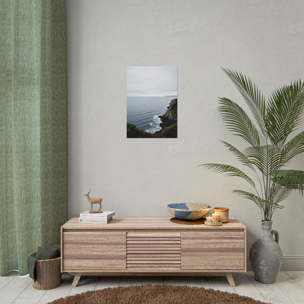 Dawn on the ocean Wall Art Print - Poster