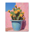 Cactus Pink Wall Art -  Stretched Canvas