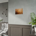 Golden Meadow Abstract Wall Art - Poster