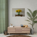 Sunflowers in Green Pitcher Wall Art - Poster