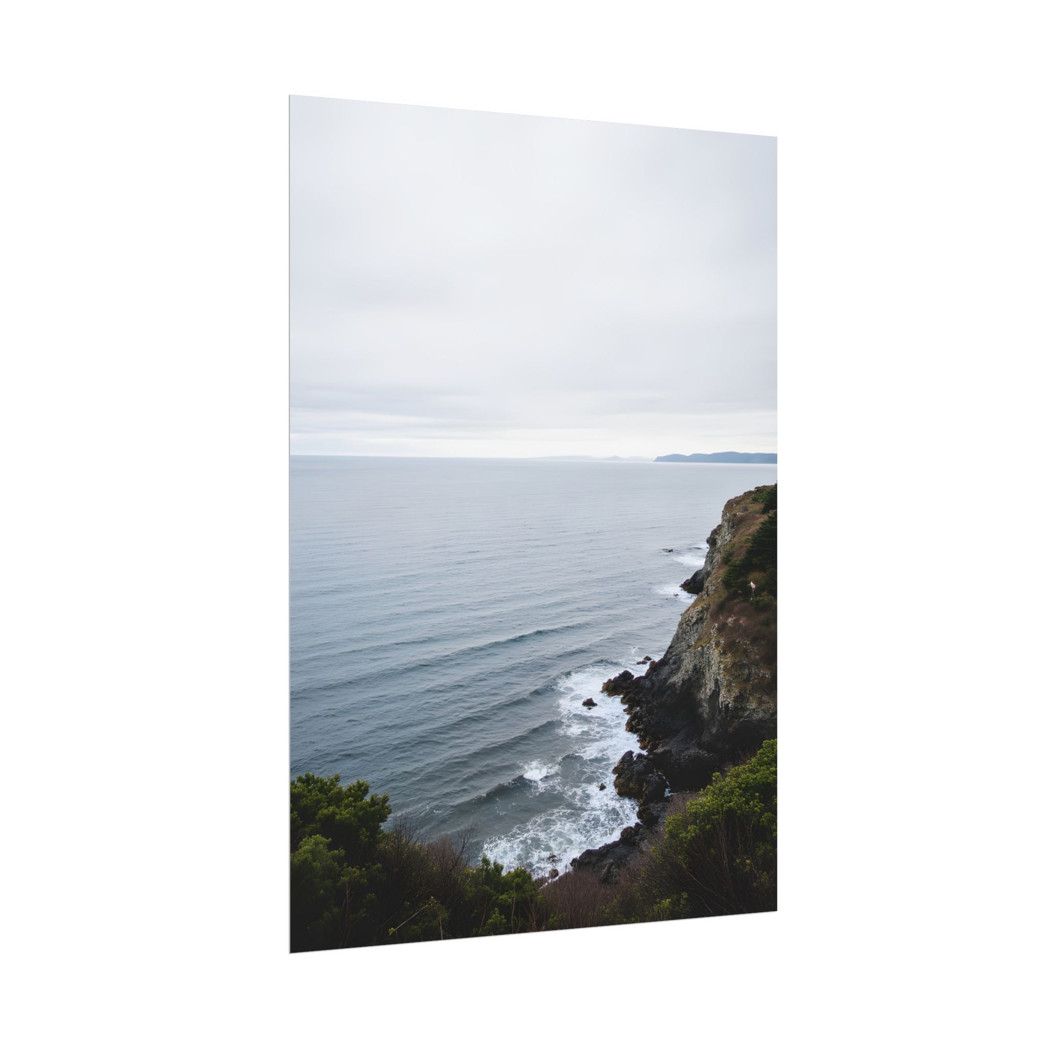Dawn on the ocean Wall Art Print - Poster