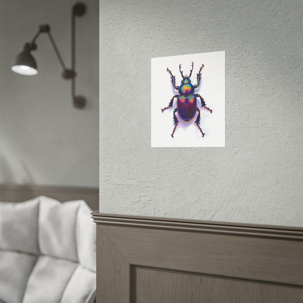 Iridescent Beetle Wall Art – Poster