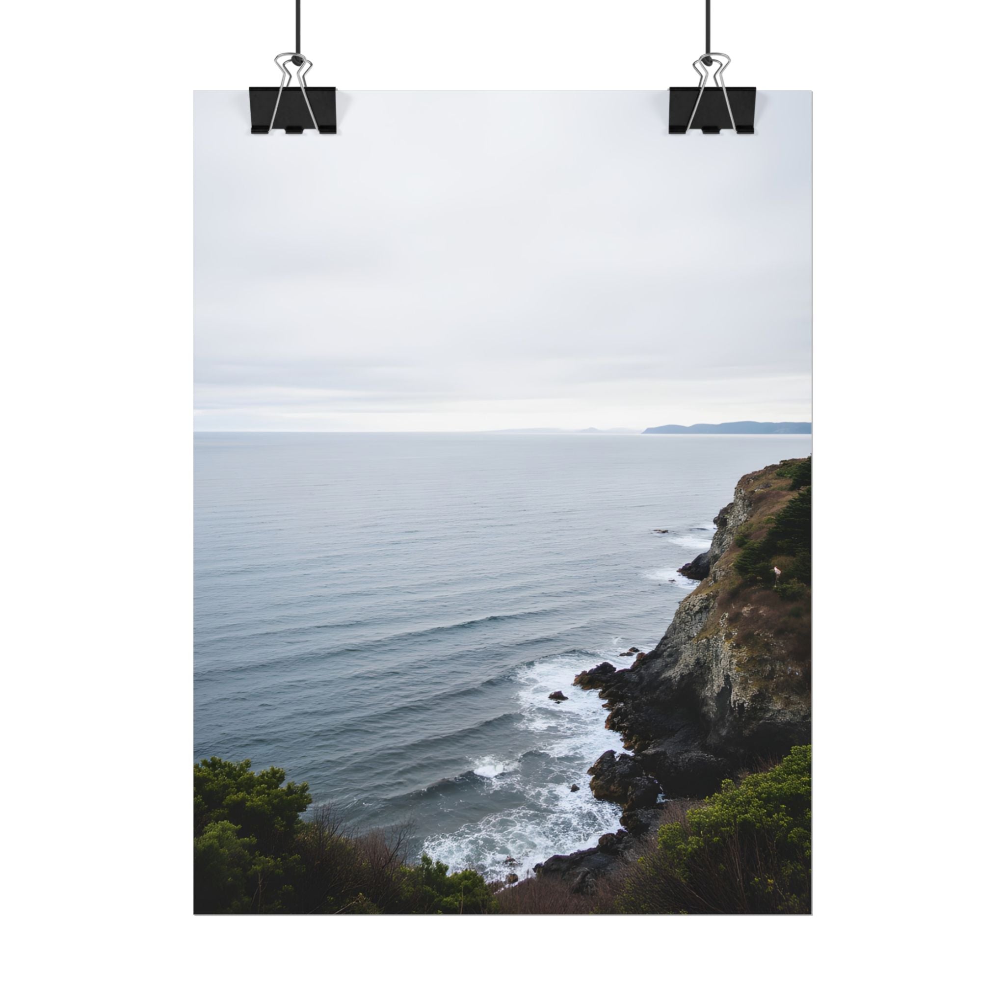Dawn on the ocean Wall Art Print - Poster