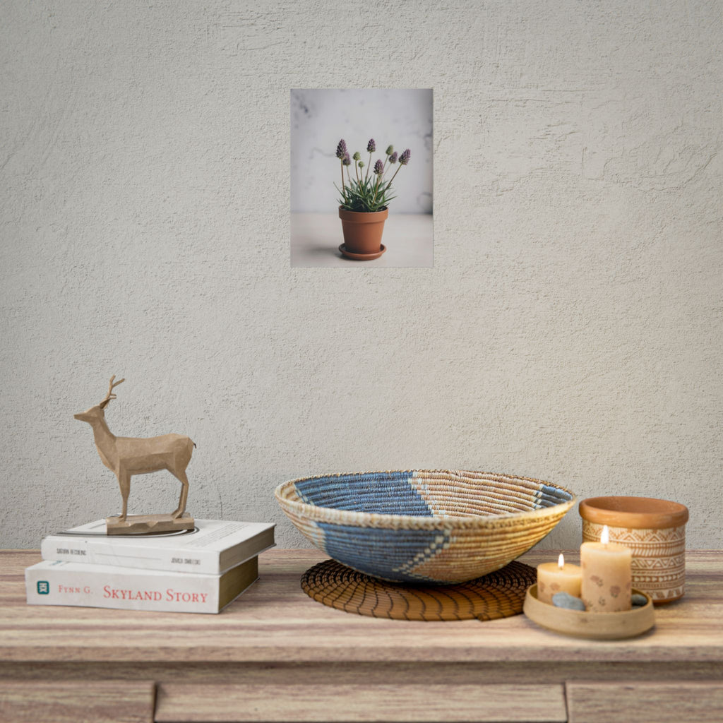 Potted Alpine Dodgegrass Wall Art – Poster