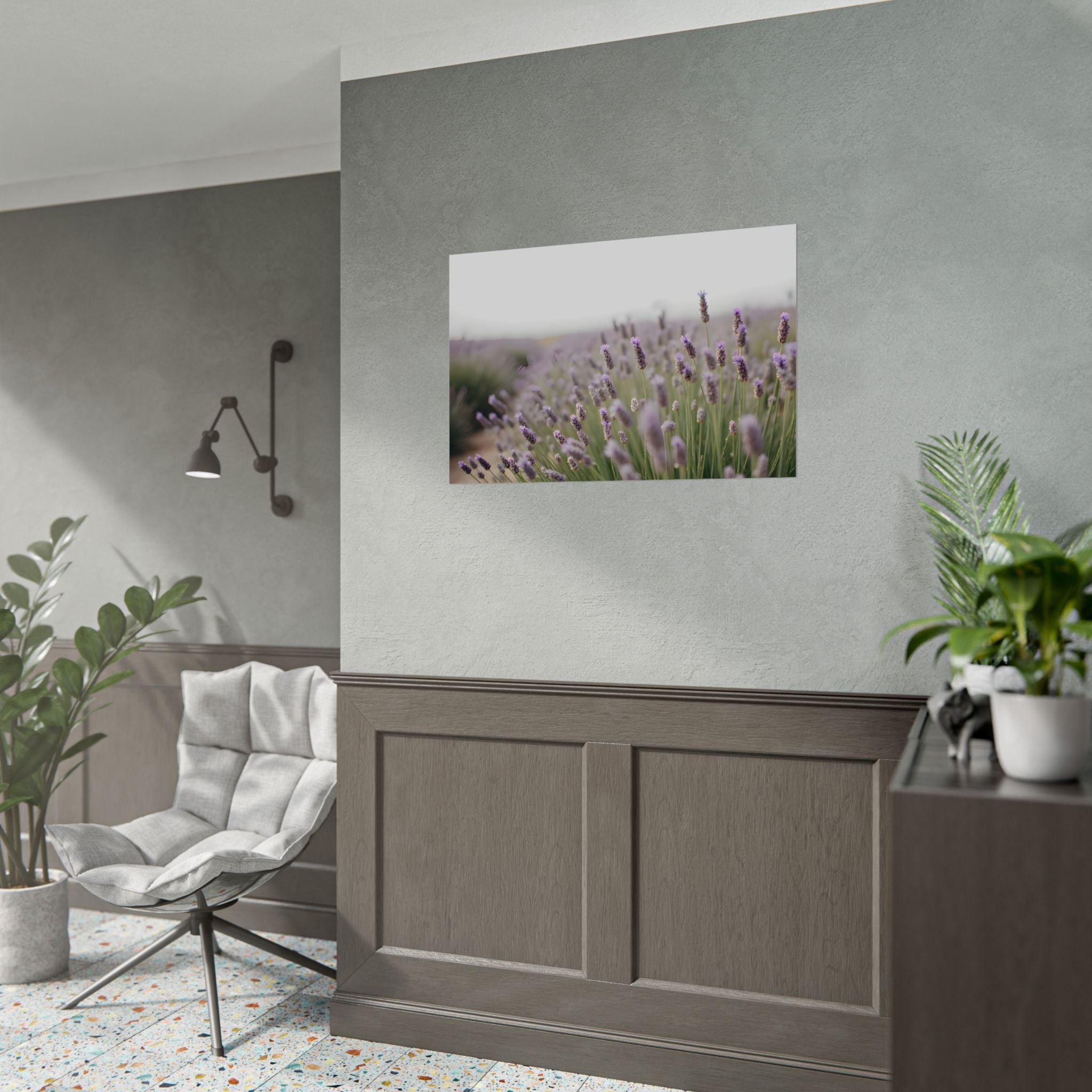 Lavender Field Wall Art – Poster