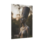 Nefertiti Bronze Statue Wall Art - Egyptian Sculpture Photography - Queen of Egypt - Poster