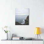 Dawn on the ocean Wall Art on Stretched Canvas