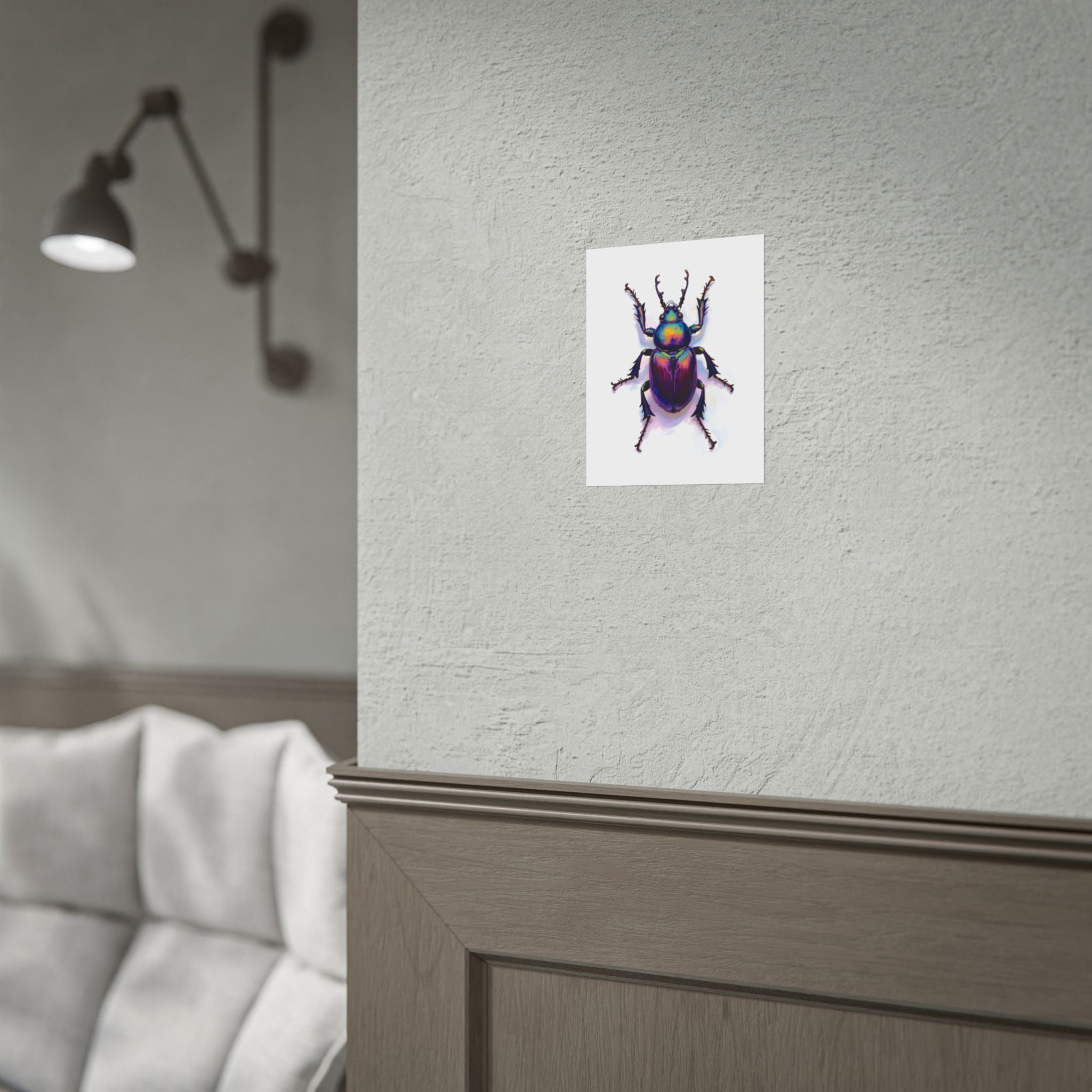 Iridescent Beetle Wall Art – Poster