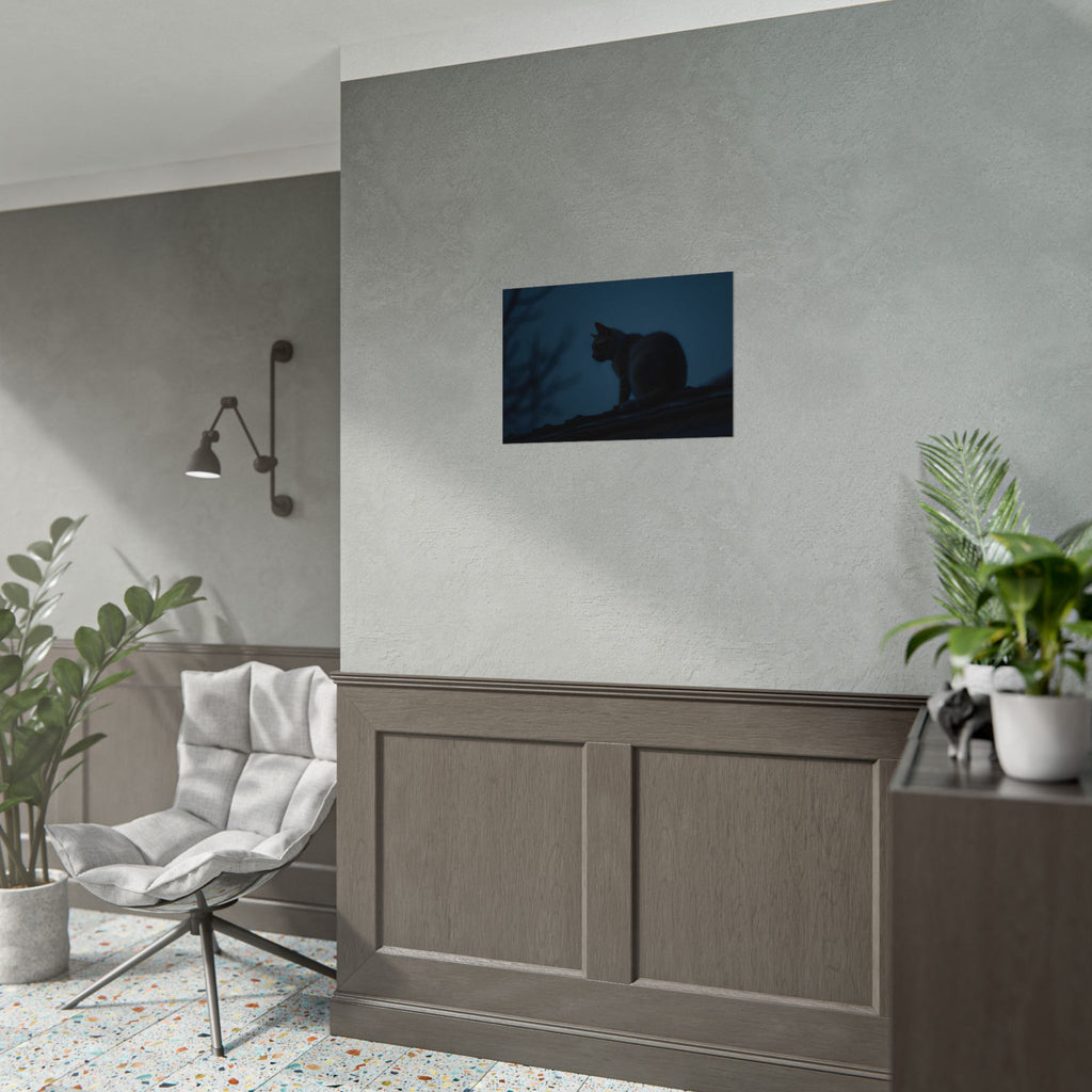 Nightwatch Cat Wall Art - Poster