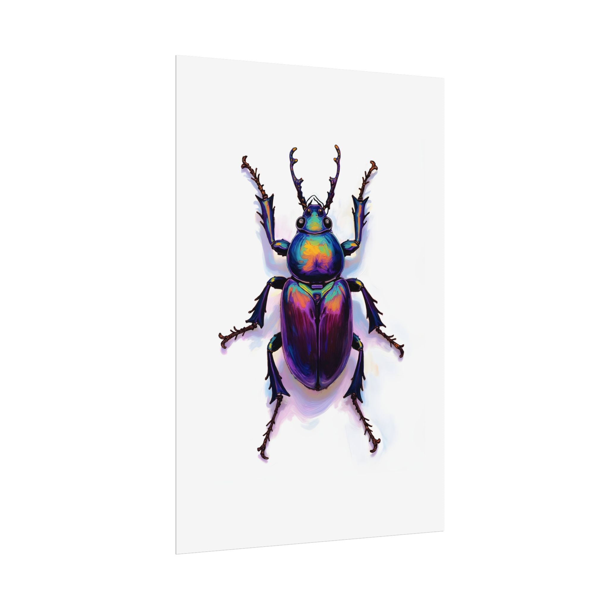 Iridescent Beetle Wall Art – Poster