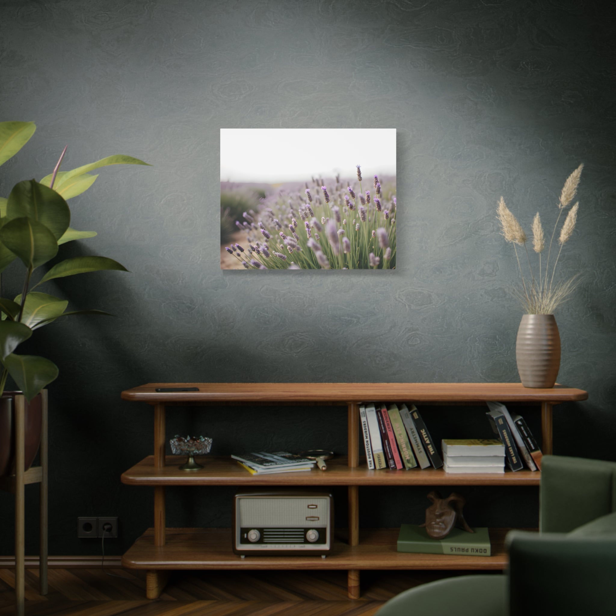 Lavender Field Wall Art – Stretched Canvas