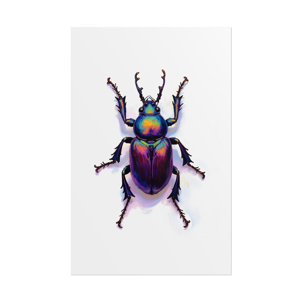 Iridescent Beetle Wall Art – Poster