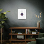 Iridescent Beetle Wall Art – Stretched Canvas