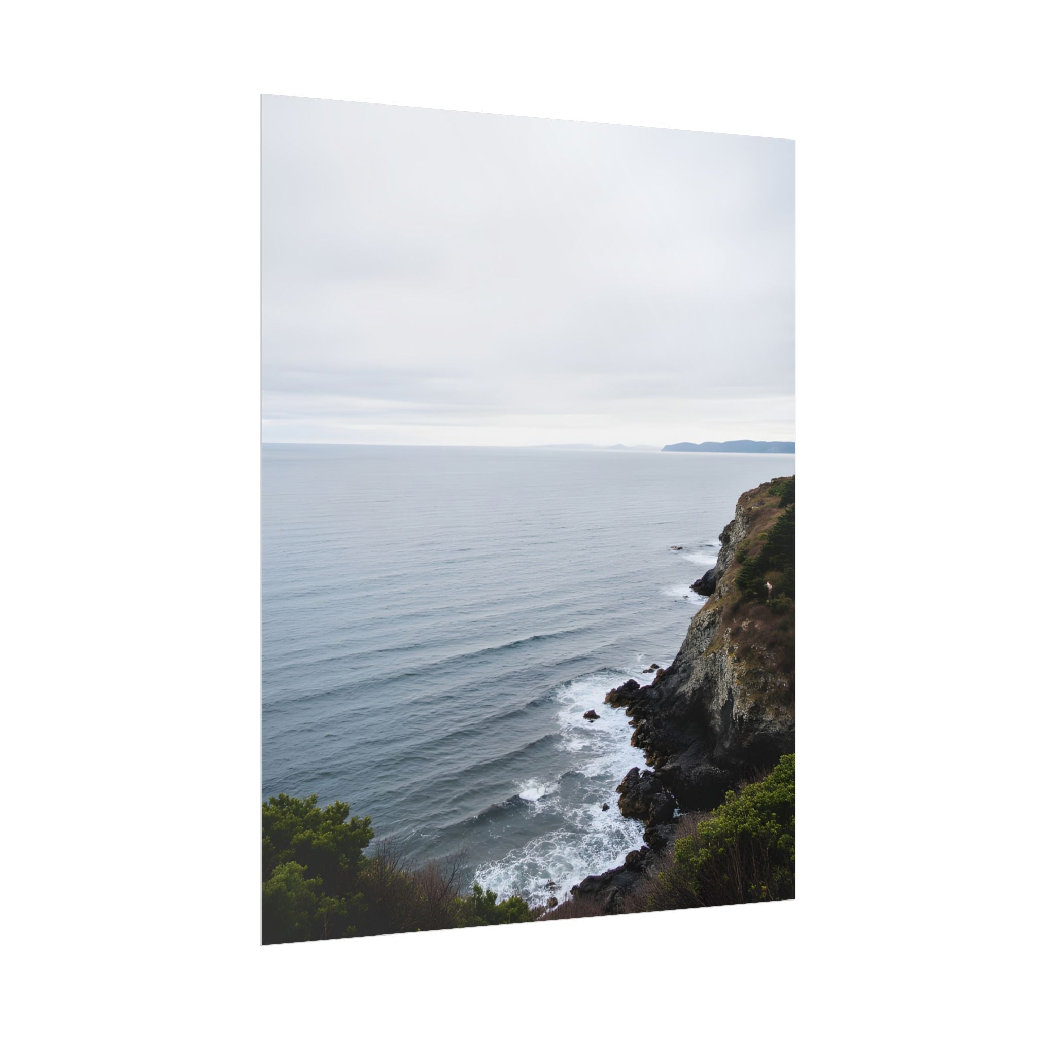 Dawn on the ocean Wall Art Print - Poster