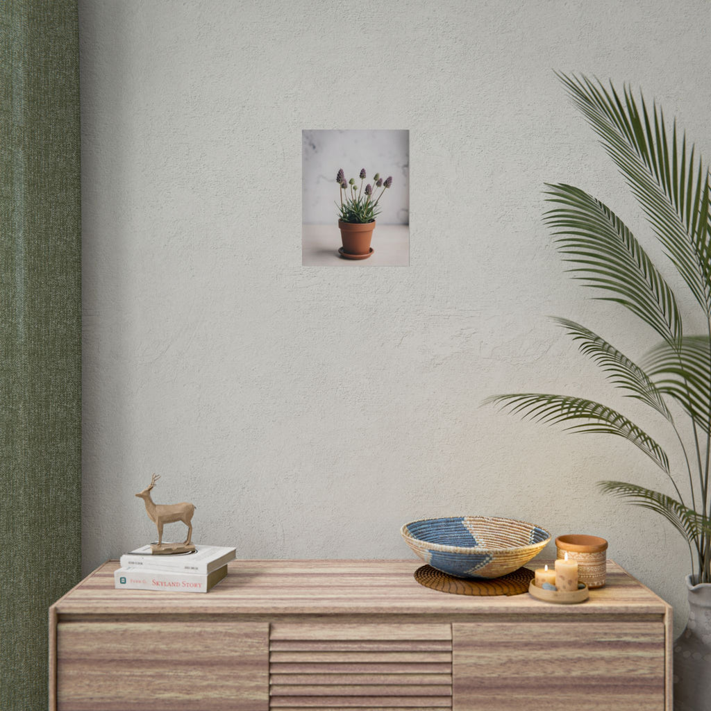 Potted Alpine Dodgegrass Wall Art – Poster