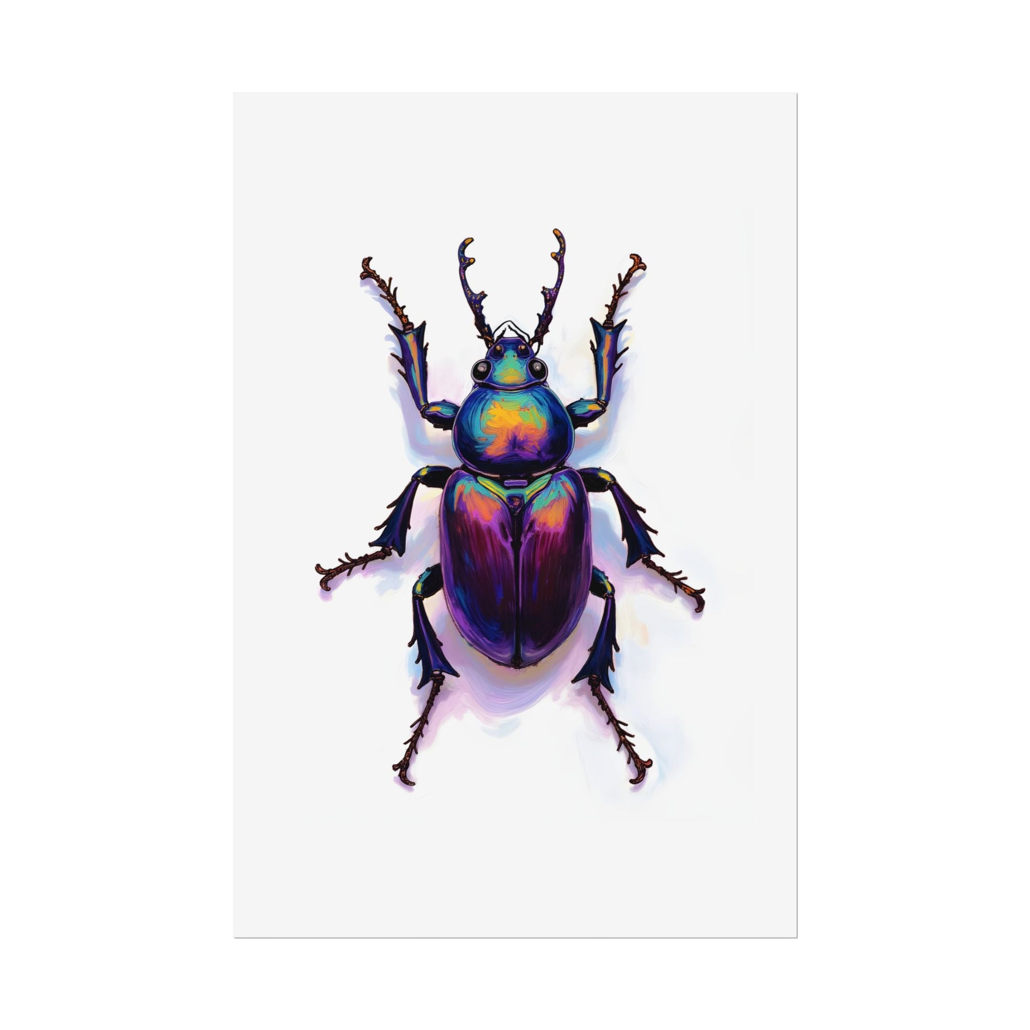 Iridescent Beetle Wall Art – Poster