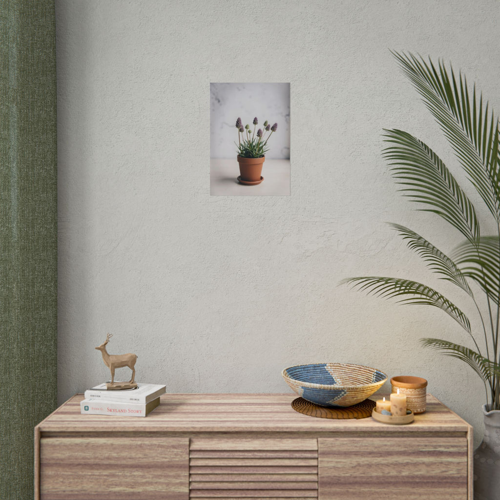 Potted Alpine Dodgegrass Wall Art – Poster