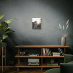 Sunlit Lucky Cat Wall Art - Stretched Canvas