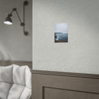 Foggy Coastal Cliff Wall Art  - Poster