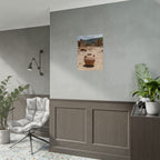 Rustic Terracotta  Clay Pot Desert Poster - Rolled Photo Print