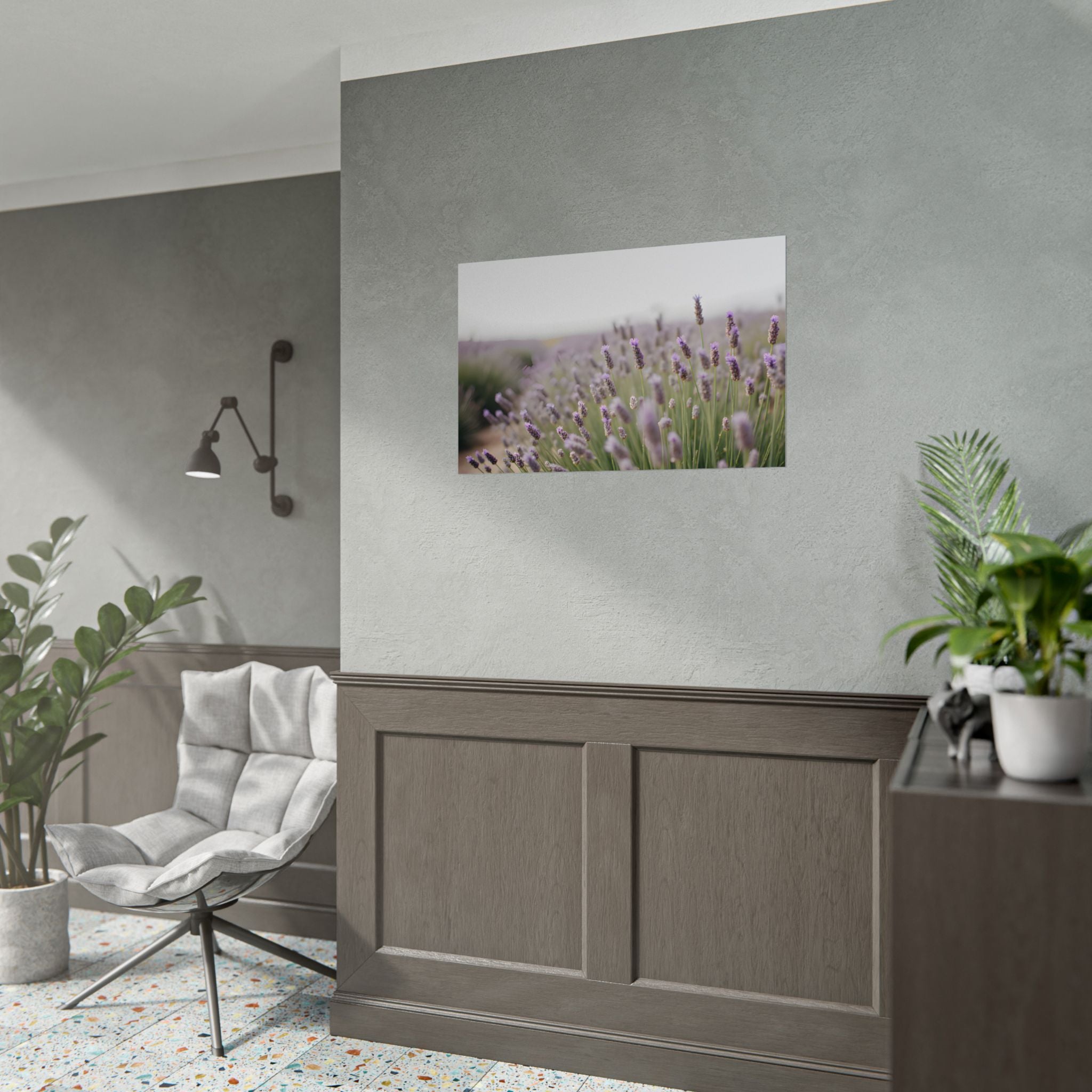 Lavender Field Wall Art – Poster