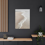 Kustlijn Canvas Print - Rustige Strand Muurkunst