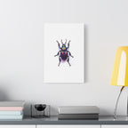 Iridescent Beetle Wall Art – Stretched Canvas