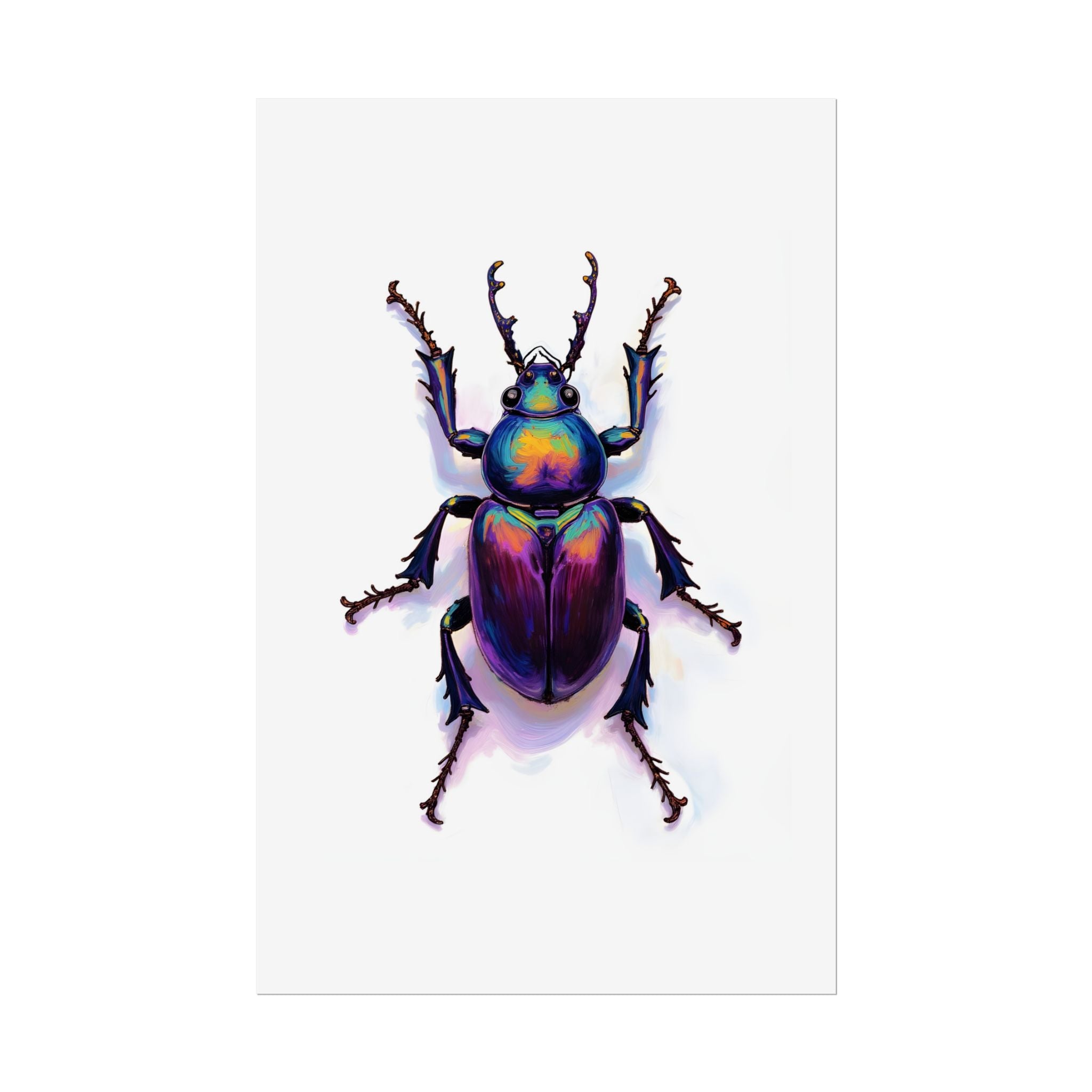 Iridescent Beetle Wall Art – Poster