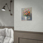 Colourful Roses in Jug Wall Art - Poster