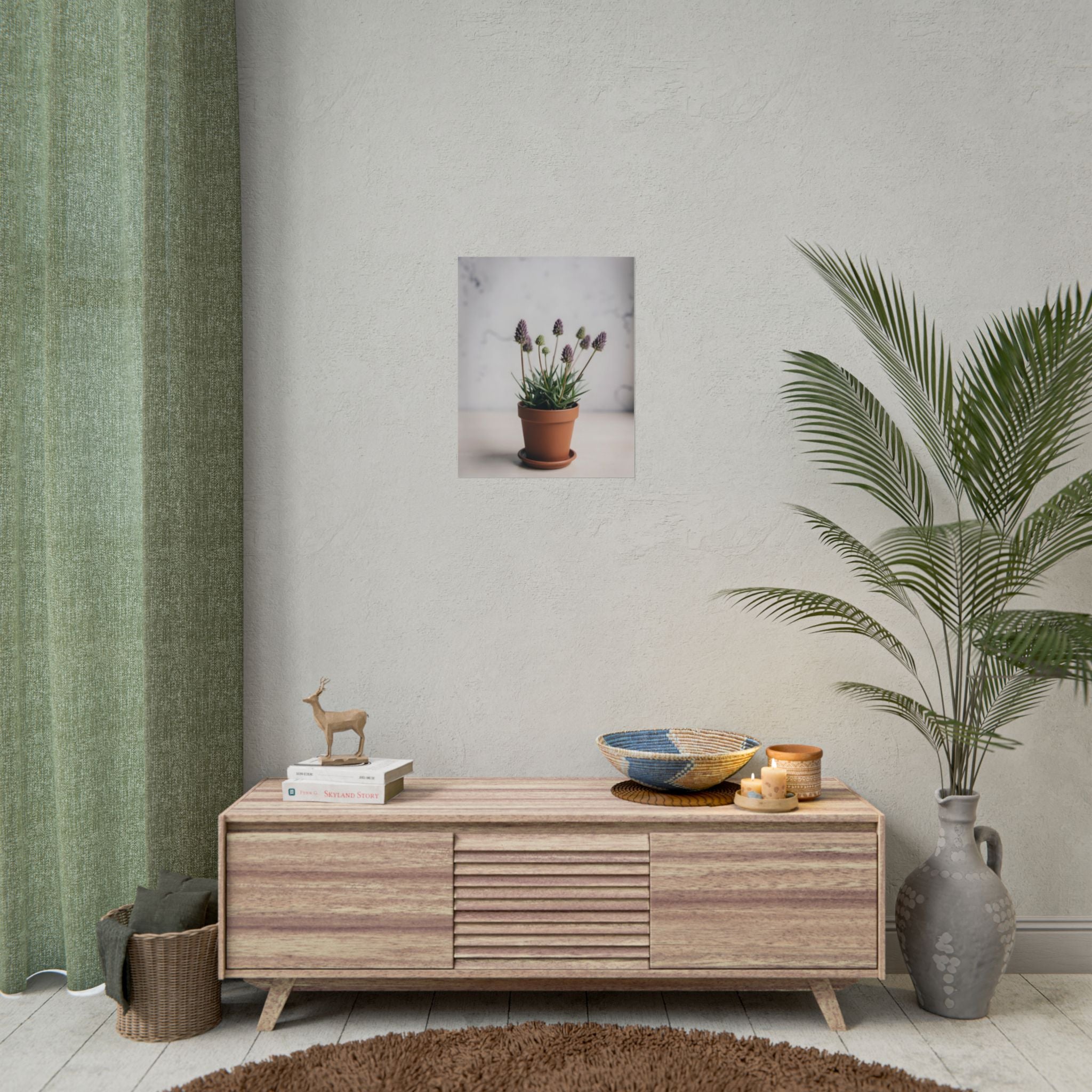 Potted Alpine Dodgegrass Wall Art – Poster