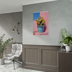 Cactus Pink Wall Art -  Poster