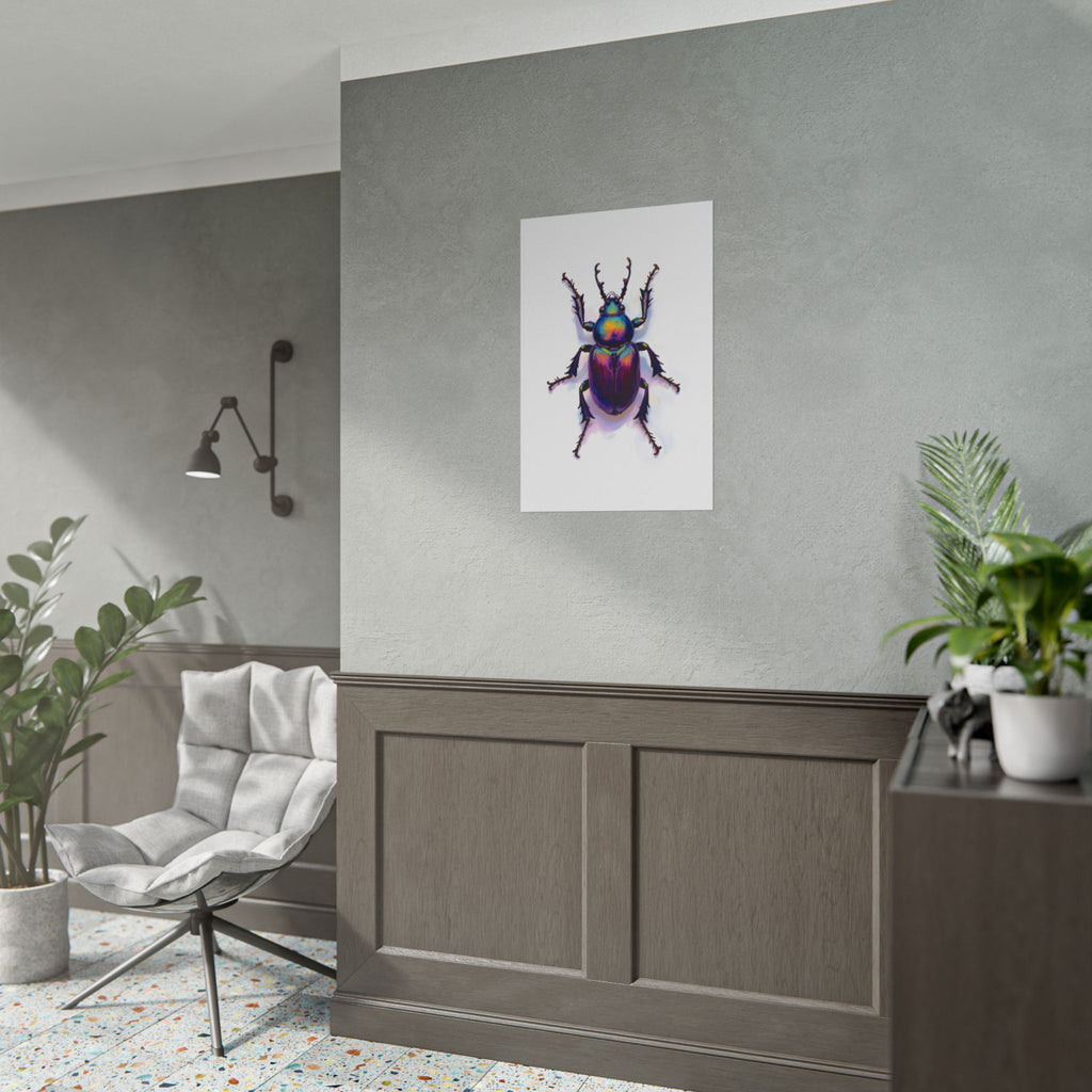 Iridescent Beetle Wall Art – Poster