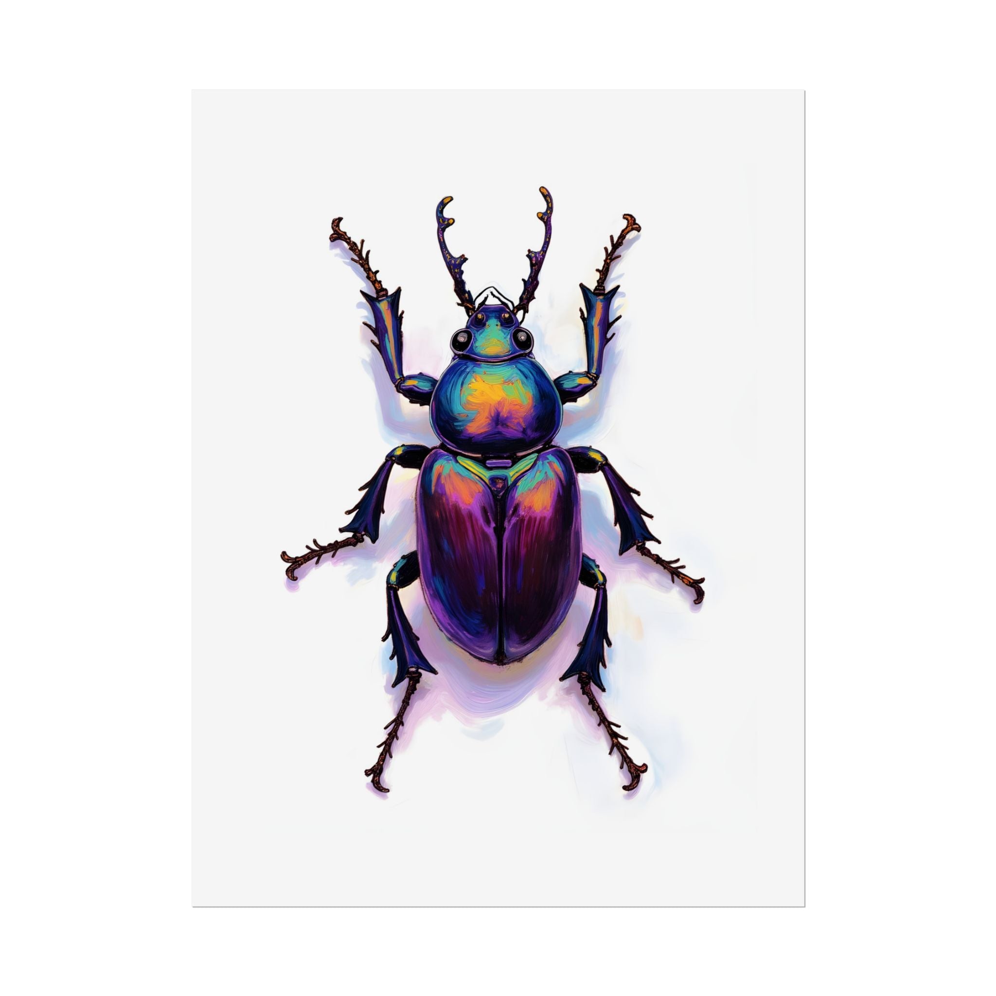 Iridescent Beetle Wall Art – Poster