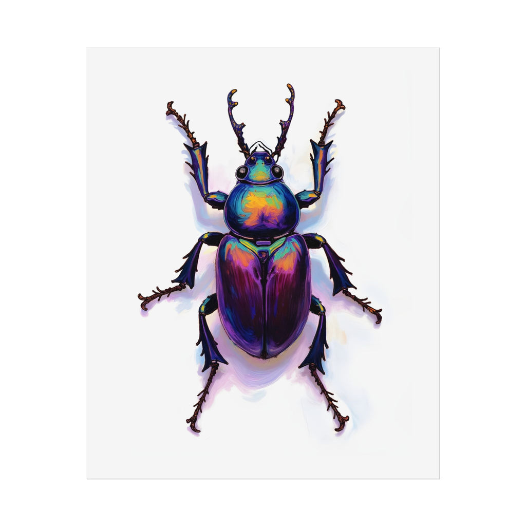 Iridescent Beetle Wall Art – Poster