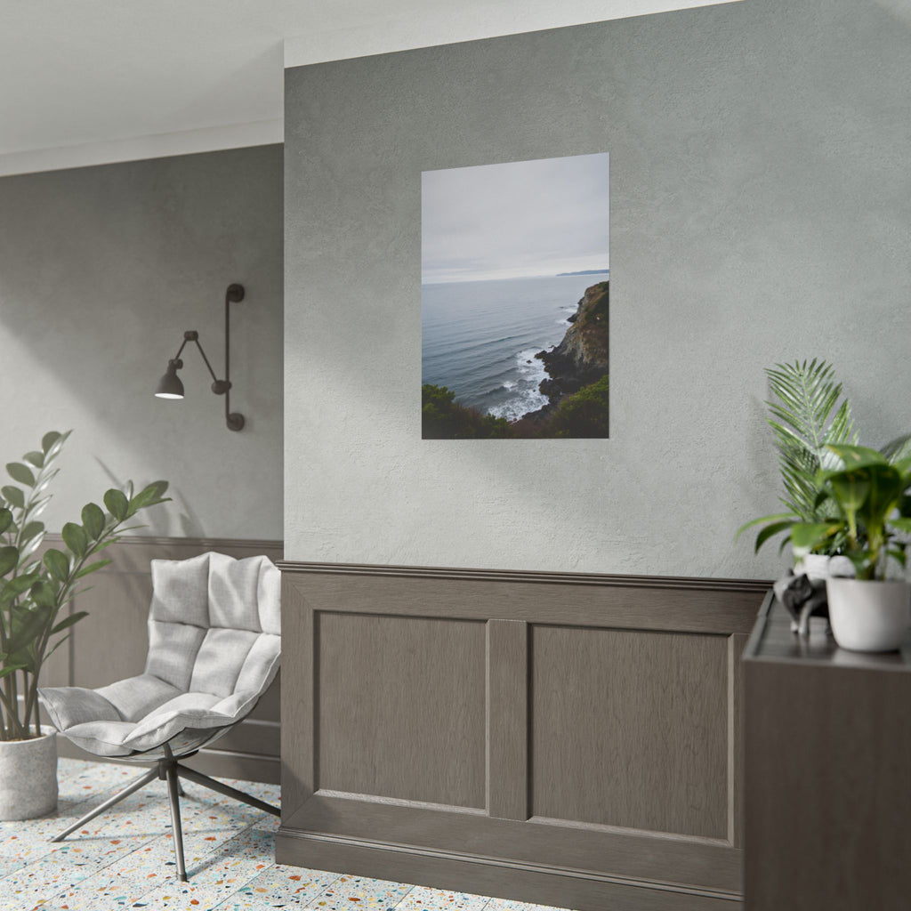 Dawn on the ocean Wall Art Print - Poster