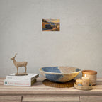 Vintage Mustang Sunset Wall Art - Classic Muscle Car - Poster