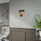 Rustic Terracotta  Clay Pot Desert Poster - Rolled Photo Print