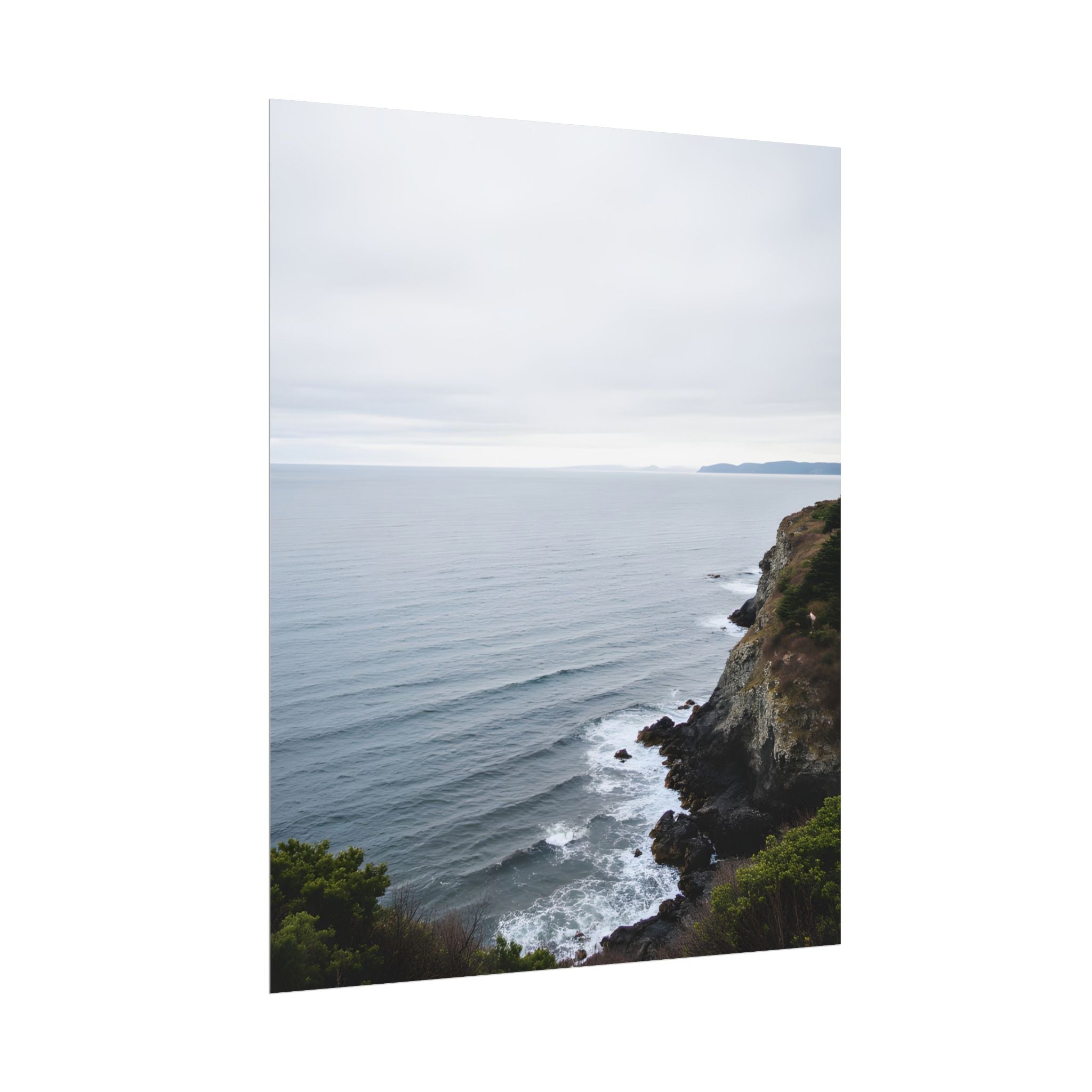 Dawn on the ocean Wall Art Print - Poster