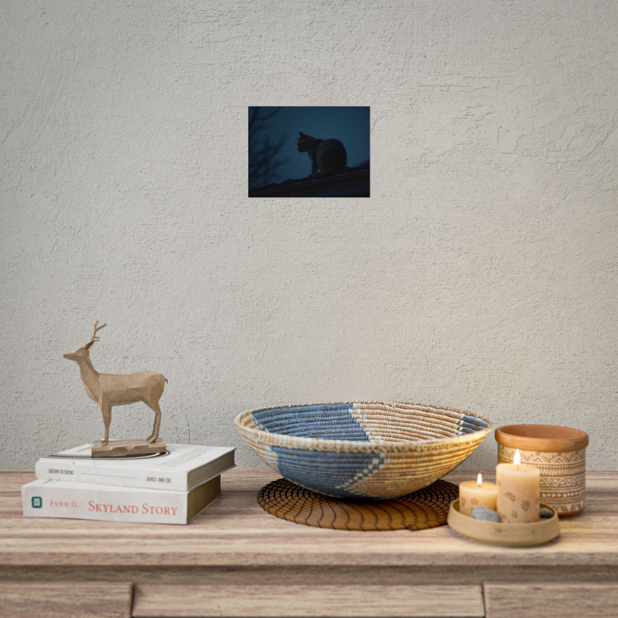 Nightwatch Cat Wall Art - Poster