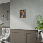 Orange tabby Cat  Oil Brushstroke Rolled Poster