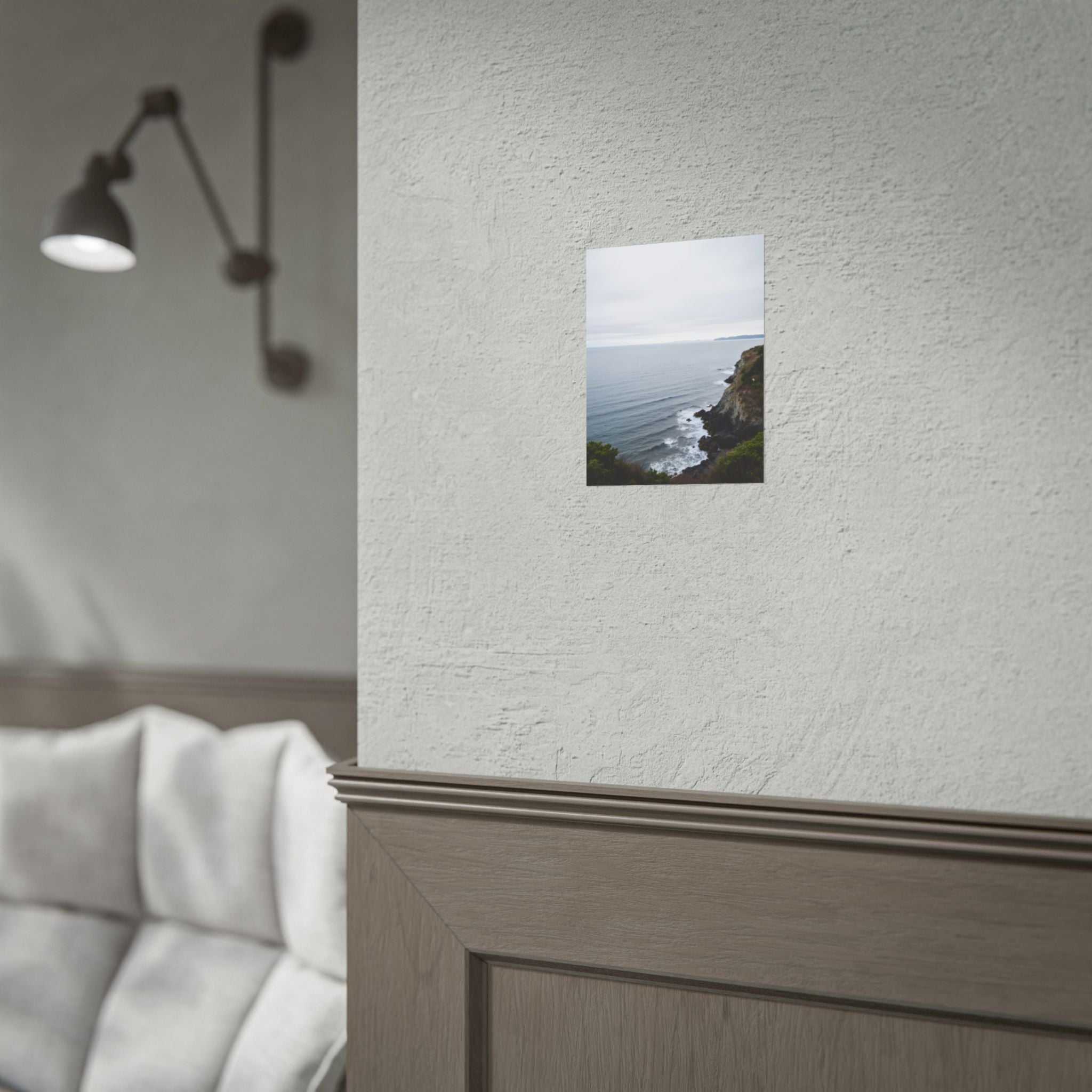 Dawn on the ocean Wall Art Print - Poster