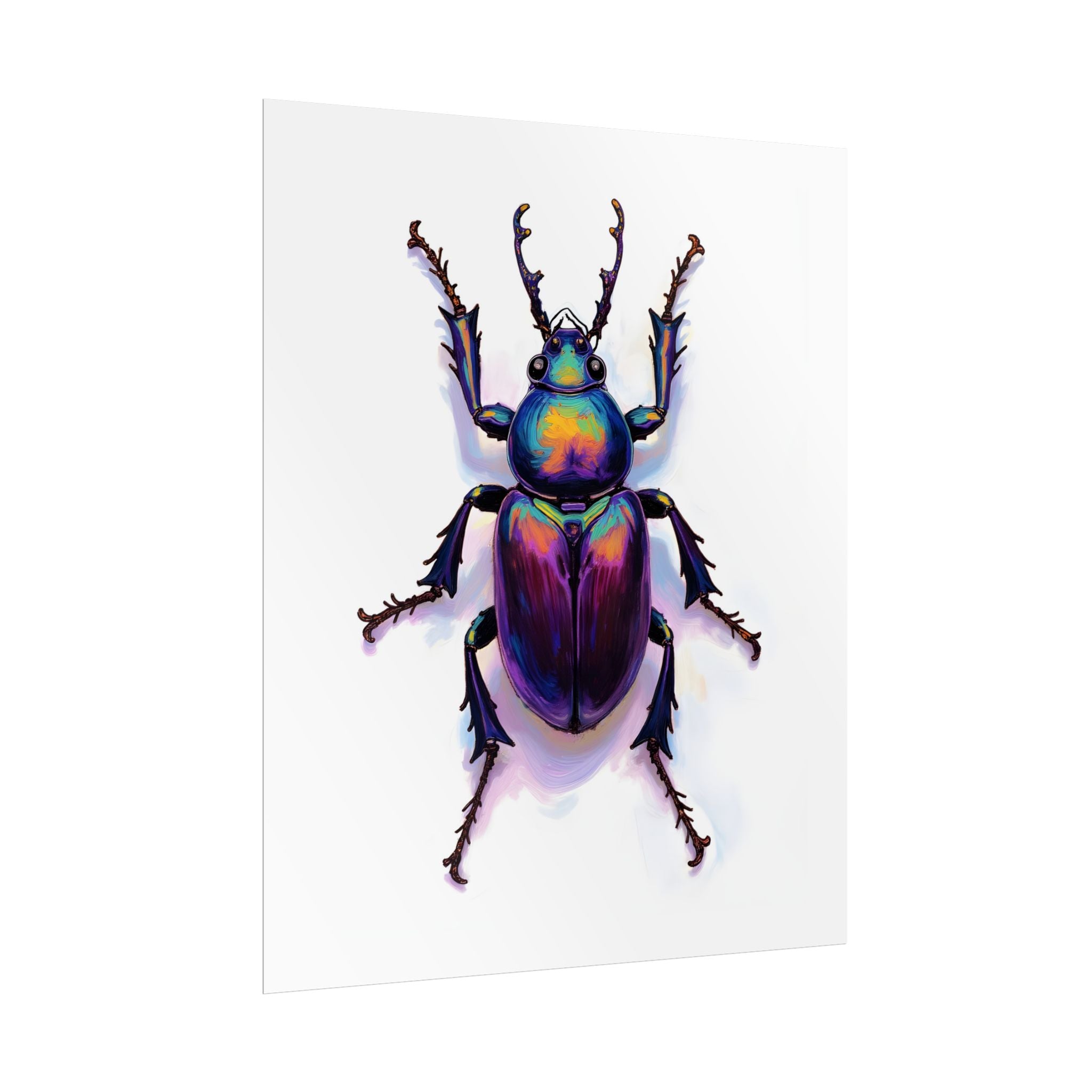 Iridescent Beetle Wall Art – Poster