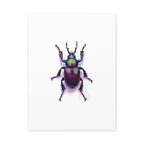 Iridescent Beetle Wall Art – Stretched Canvas