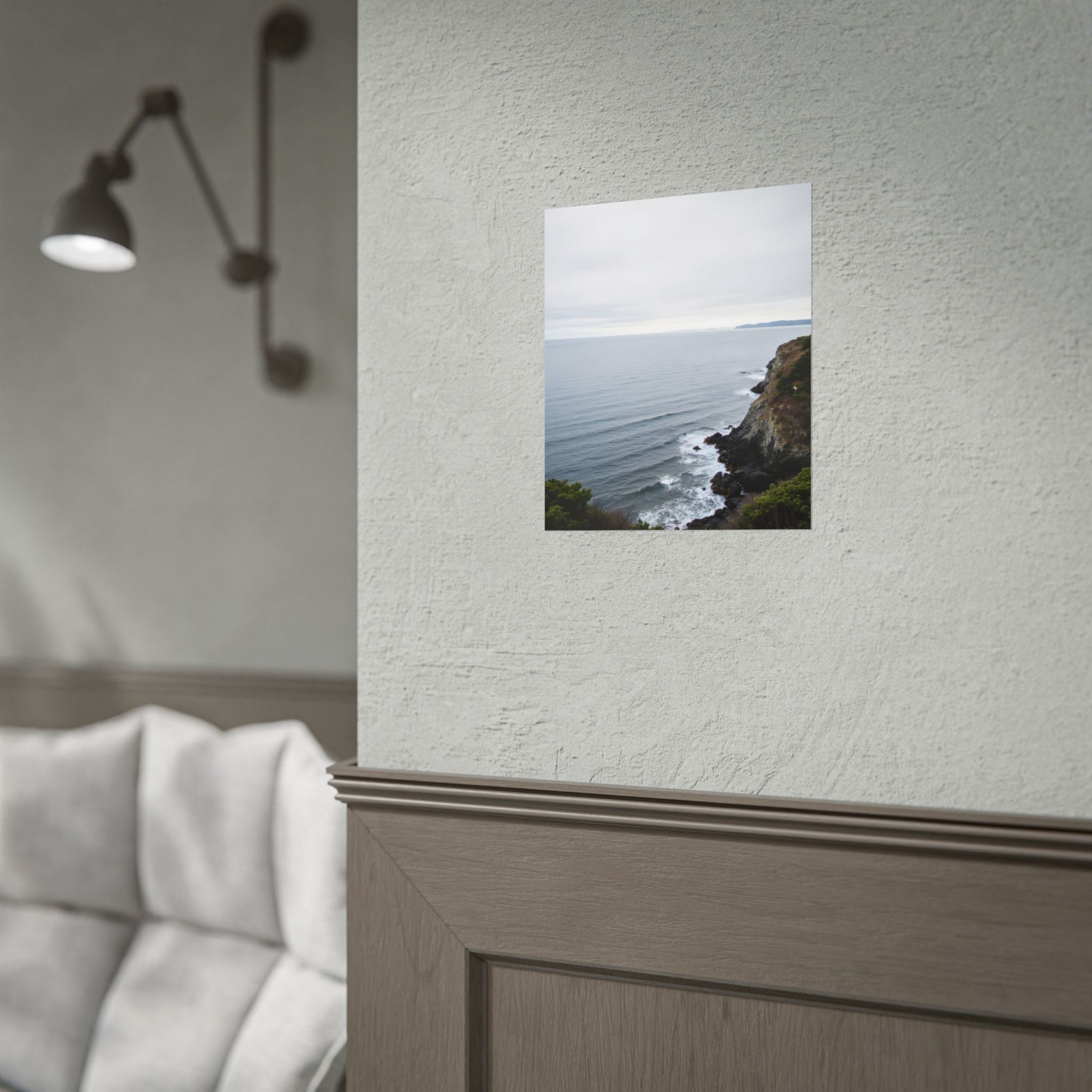 Dawn on the ocean Wall Art Print - Poster