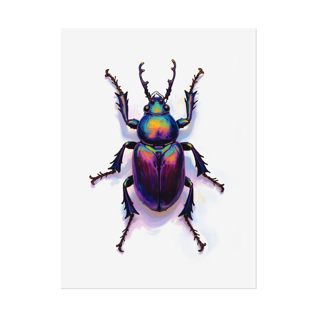 Iridescent Beetle Wall Art – Poster