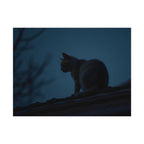 Nightwatch Cat Wall Art - Poster